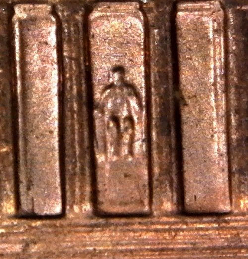 2002-P-Lincoln-Memorial-Cent-With-Nice-Column-Bar-DDR!-To-The-Left